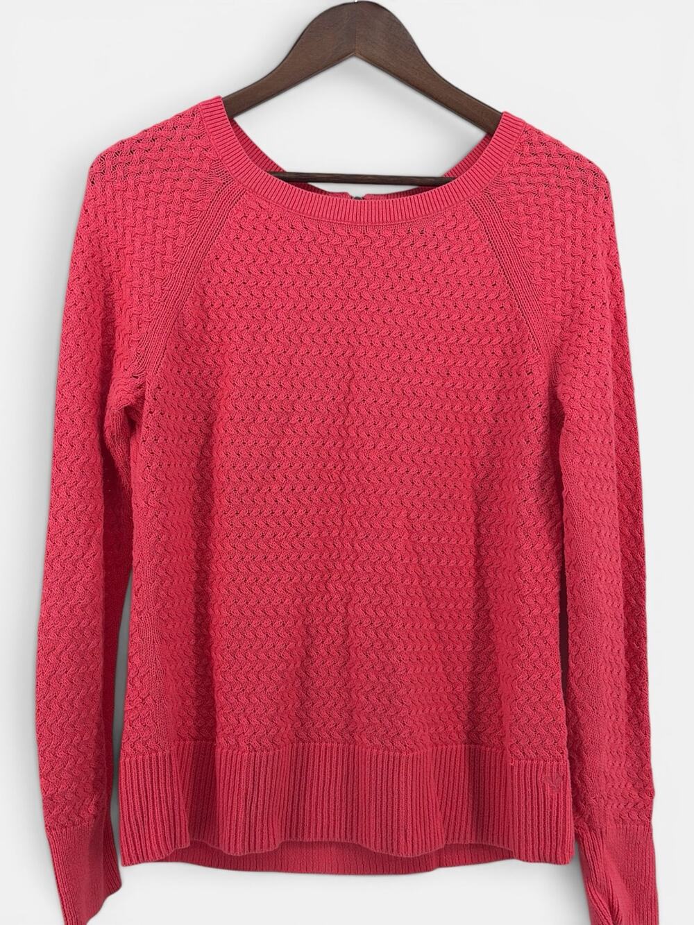 American Eagle Outfitters Bright Pink Sweater – Size Large
